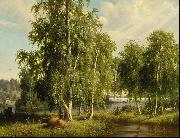 Summer landscape Ferdinand von Wright